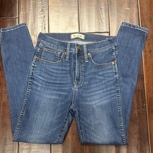 Madewell Women's Blue Skinny Jeans